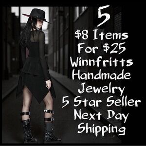 5 $8 Items For $25💫Winnfritt’s Handmade Jewelry